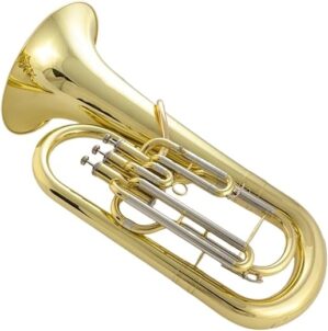 TSTS Euphonium Tuba Bb Three-Key Gold