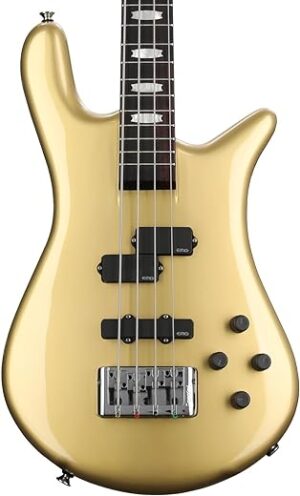 Spector Euro 4 Classic Bass Guitar - Metallic Gold