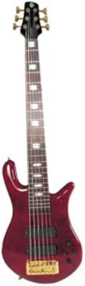 Spector Euro6LX Bass Guitar (Black Cherry)