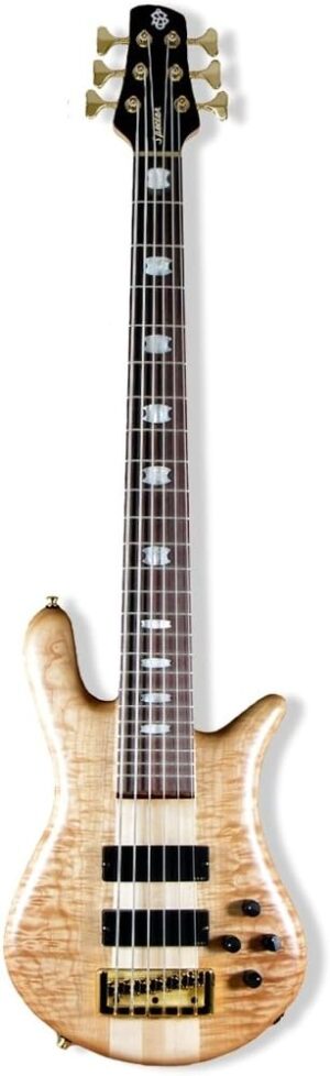 Spector Euro6LX Bass Guitar (Natural Oil)