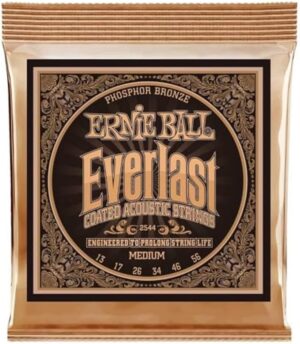 Ernie Ball Everlast Medium Phosphor Bronze Strings P02544