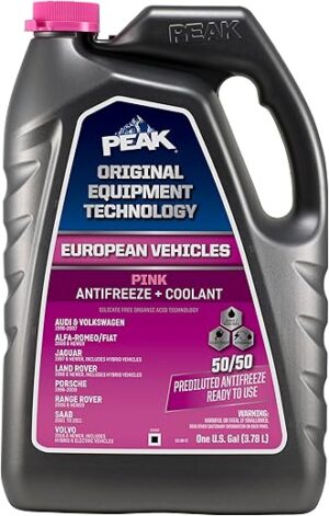 PEAK Extended Life Pink 50/50 Antifreeze/Coolant