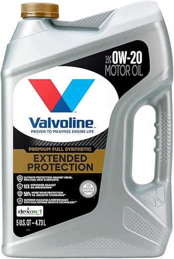 Valvoline Extended Protection Full Synthetic Motor Oil 0W-20