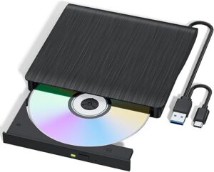 LLMHHKYK External CD/DVD Drive For Laptop