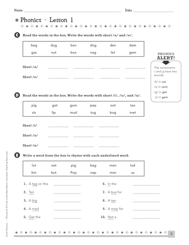 Extra Practice For Struggling Readers: Phonics By Author's Name - Image 4