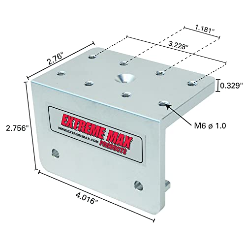 Extreme Max Aluminum Slider Base 3005.4405 for Lund - Image 2