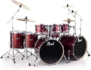 Pearl EXX 8-Piece Double Bass Drum Set