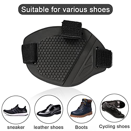 FARLIONA Motorcycle Boot Cover Protector, Black, Medium - Image 5