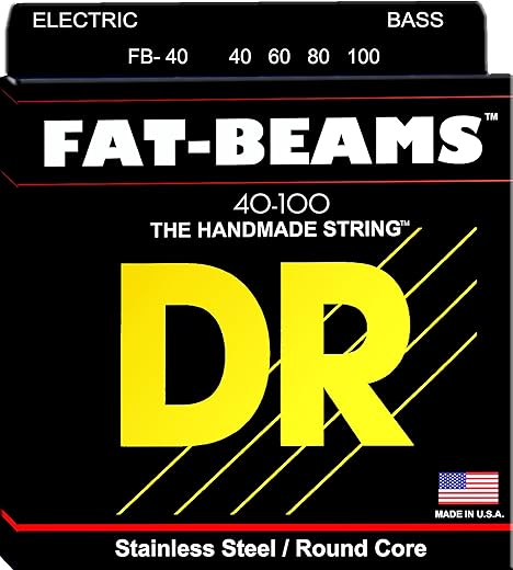 DR Strings Fat-Beam Bass Guitar Strings FB-40