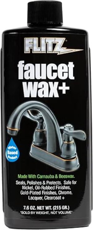 Flitz Faucet Waxx Plus - 7.6oz Bottle