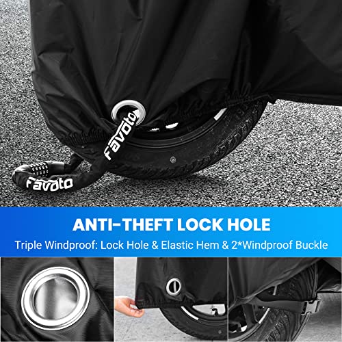 Favoto Motorcycle Cover All Season Waterproof - Image 4