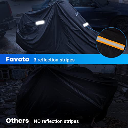Favoto Motorcycle Cover All Season Waterproof - Image 5
