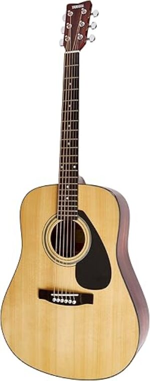 YAMAHA FD01S Solid Top Acoustic Guitar, Light Brown