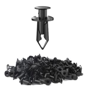 Alpha Rider Fender ATV Push Retainer Clips 100pcs 8mm