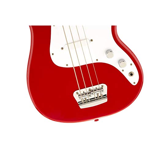 Fender Bullet Bronco Bass, Torino Red - Image 3