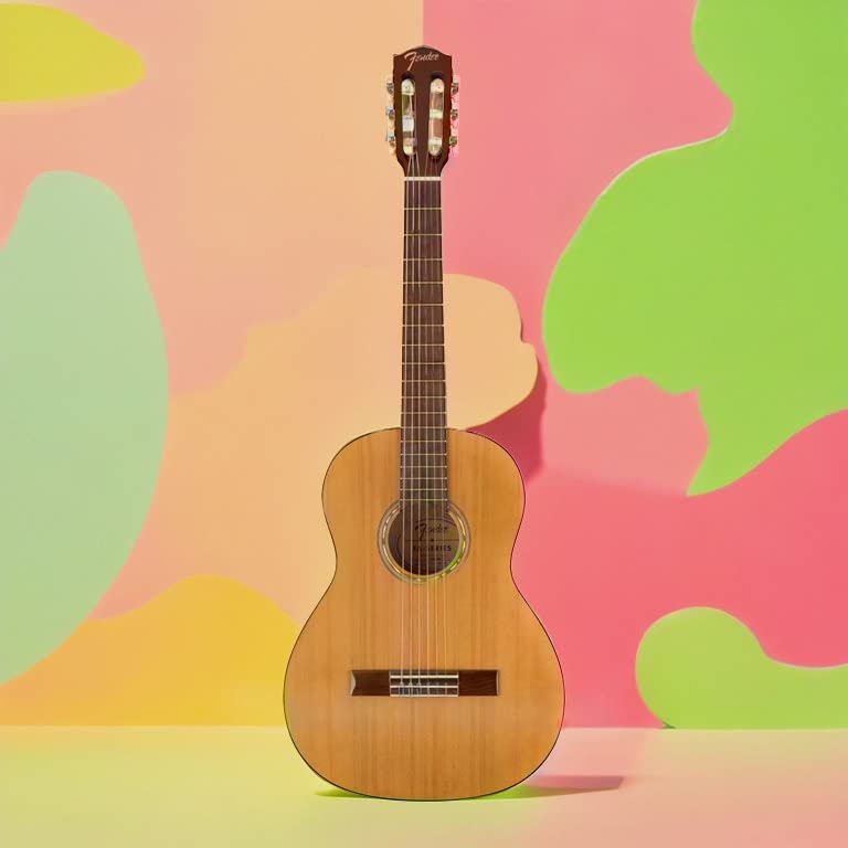 Fender Classical Acoustic Guitar With Nylon Strings - Image 3