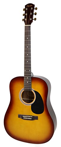 Fender Dreadnought Acoustic Guitar Sunburst Bundle - Image 4