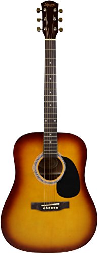 Fender Dreadnought Acoustic Guitar Sunburst Bundle - Image 2
