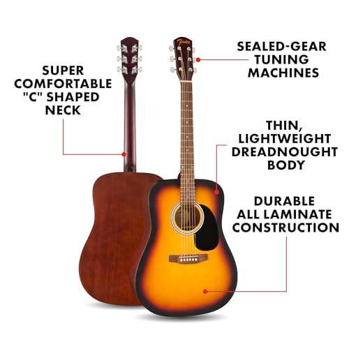 Fender Fender FA-25 Dreadnought Acoustic Guitar by Author's Name - Image 2