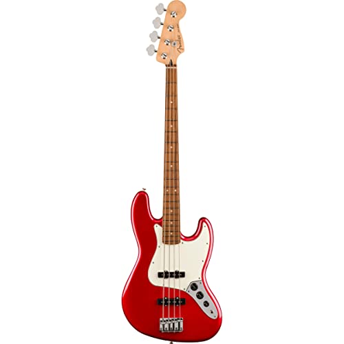 Fender Player Jazz Bass, Candy Apple Red - Image 2