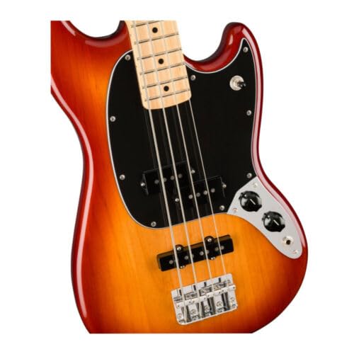 Fender Player Mustang Bass, Sienna Sunburst - Image 4