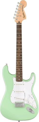 Fender Stratocaster Electric Guitar Bundle - Surf Green - Image 2