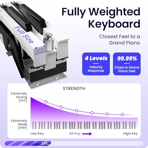 Fesley Stage Digital Piano 88 Key FS10 - Image 3