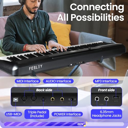 Fesley Stage Digital Piano 88 Key FS10 - Image 5