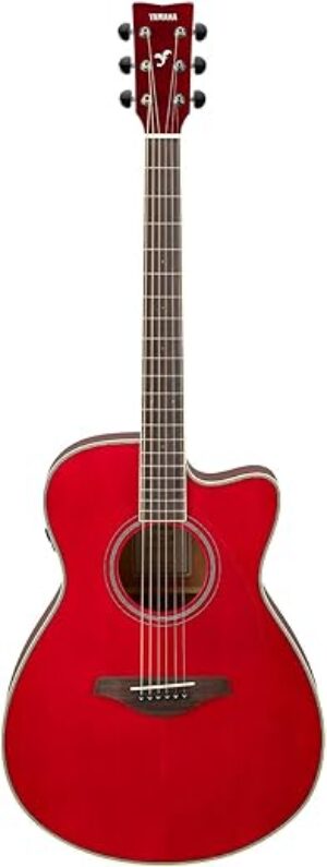 YAMAHA FGC-TA Concert Cutaway Transacoustic Guitar