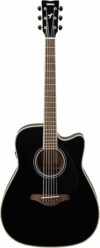 YAMAHA FGC-TA Dreadnought Cutaway Transacoustic Guitar