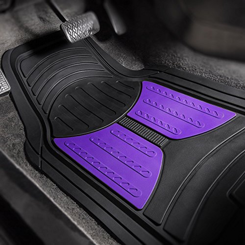FH Group Purple Climaproof Heavy Duty Floor Mats - Image 3