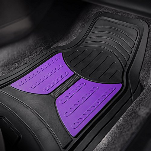 FH Group Purple Climaproof Heavy Duty Floor Mats - Image 4