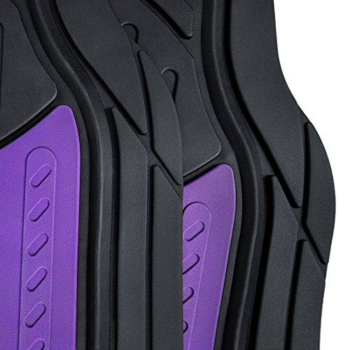 FH Group Purple Climaproof Heavy Duty Floor Mats - Image 5