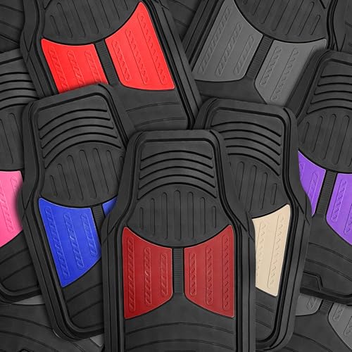FH Group Purple Climaproof Heavy Duty Floor Mats - Image 2