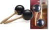 Stagg Fiber Traditional Maracas MRF-26BK, Black