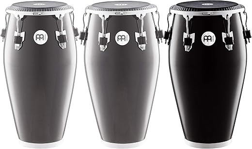 Meinl Percussion Fibercraft Series Conga, Black Finish (FCR1212BK)