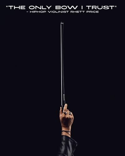 Fiddlerman Black Carbon Fiber Cello Bow 4/4 - Image 3