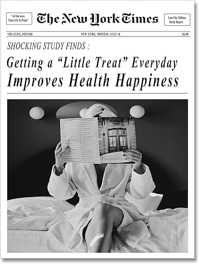 FIHFCBCV Trendy Newspaper Wall Art