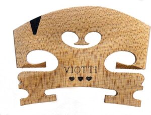 Viotti Finer Grade Maple Violin Bridge 4/4