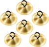 Boao Finger Cymbals Belly Dancing Instrument (Brass, Gold)