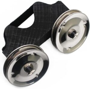 TUOREN Finger Jingles Tambourine With Steel Jingles