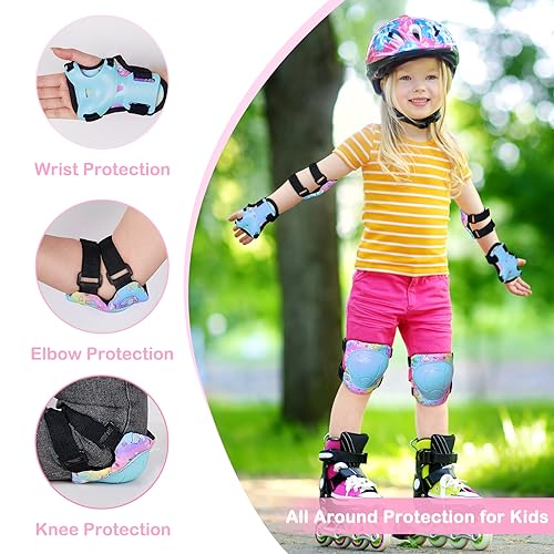 FIODAY Kids Protective Gear Set With Knee Pads - Image 3