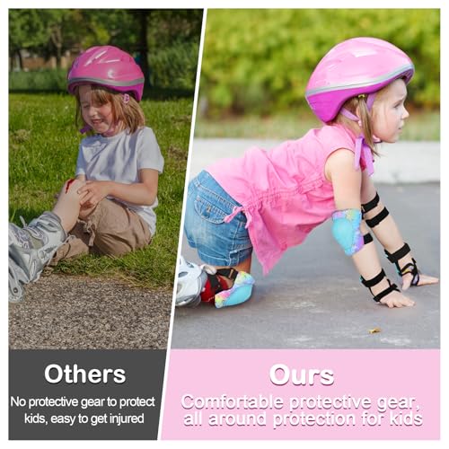 FIODAY Kids Protective Gear Set With Knee Pads - Image 2