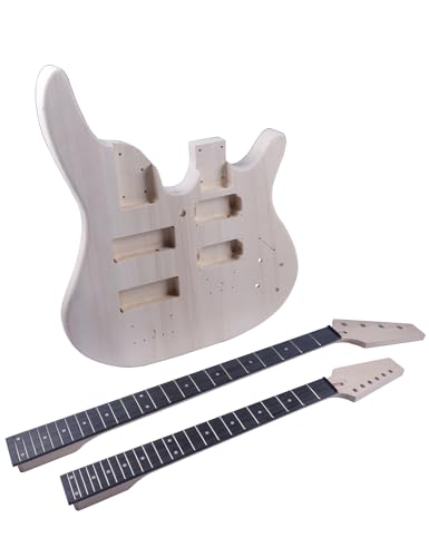 Fistrock DIY Double Neck Guitar Bass Kit - Image 3