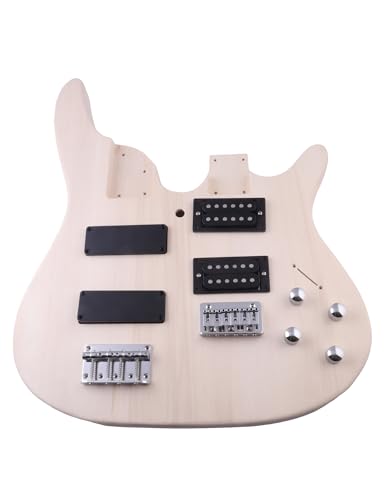 Fistrock DIY Double Neck Guitar Bass Kit - Image 4