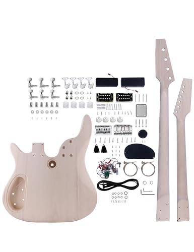 Fistrock DIY Double Neck Guitar Bass Kit - Image 2