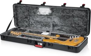 Gator Flight Case For Bass Guitar (GTSA-GTRBASS-LED)