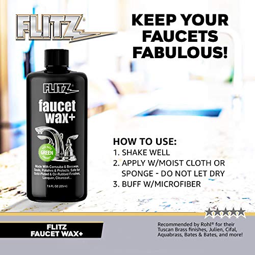 Flitz Faucet Waxx Plus - 7.6oz Bottle - Image 4
