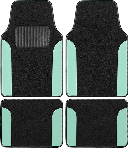 BDK Floor Mats Two-Tone Carpet Set
