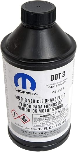 Mopar Fluid Brake 04318080AD